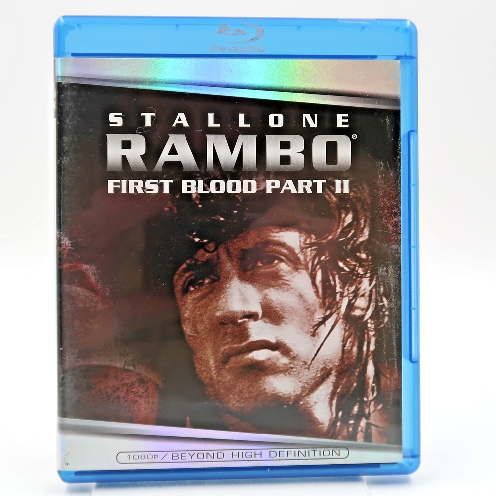 Rambo First Blood Part II Blu-ray 1985 Sylvester Stallone Action Movie Lionsgate